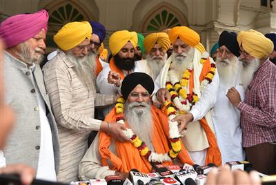 Advocate Harjinder Singh Dhami re-elected as SGPC President