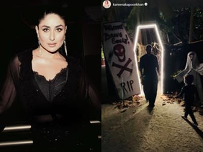 On Diwali, Kareena Kapoor shares a sneak peek into Halloween night