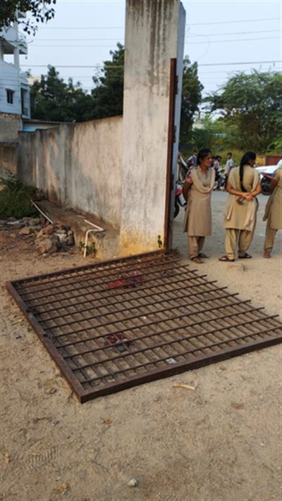 Six-year-old boy dies as school gate falls on him in Hyderabad