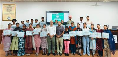 Workshop on 'Excel Essentials: Unlocking Data Analysis Basics' Concludes at Sri Guru Granth Sahib World University