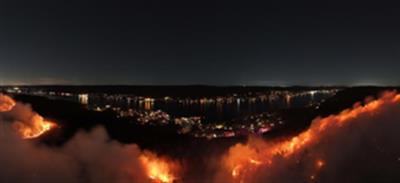 Teenage park ranger killed in US wildfire