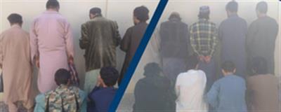 Gang of criminals detained in Afghanistan