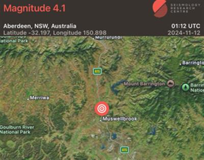 4.1-magnitude earthquake hits Sydney