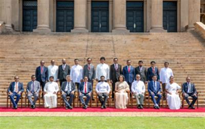 Sri Lanka's new cabinet sworn in