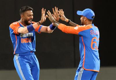 Hardik reclaims No.1 T20I all-rounder spot; Tilak Varma soars into top 10