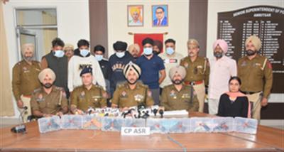 Punjab Police bust trans-border arms smuggling module; six arrested