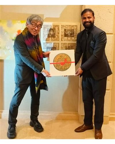 Desh Bhagat University Artist Shines on the Global Stage at Kamakura Art Festival, Japan