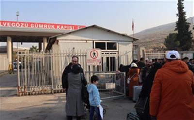 Turkey takes additional measures at border gates to facilitate Syrians' return