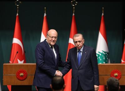 Turkey, Lebanon agree to act together on Syrian issues