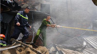 11 killed in Vietnamese capital building fire