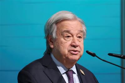 UN chief urges Israel to stop violations of Syria's sovereignty, territorial integrity