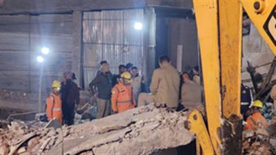 Five feared trapped as six-storey building collapses in Punjab