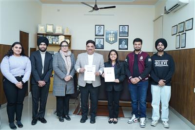 Desh Bhagat University and AIESEC Ludhiana Signs MoU to Empower Students with Global Opportunities