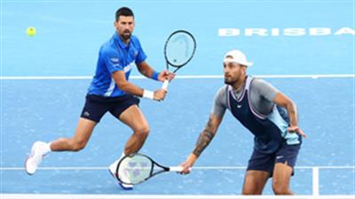 Brisbane International: Kyrgios-Djokovic lose in doubles, Dimitrov books QF spot