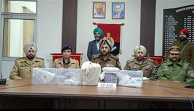 Amritsar Police bust cross-border drug, weapon smuggling cartel