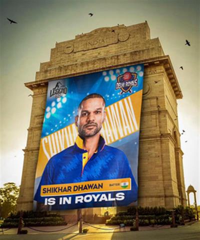 Shikhar Dhawan, Ross Taylor headline Delhi Royals squad in Legend 90 League