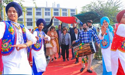 Desh Bhagat University Celebrates Maghi with Traditional Fervor and Joy