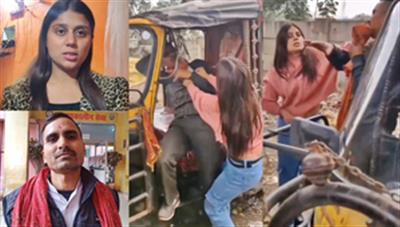 UP: Auto driver files complaint after video of woman attacking him goes viral; both sides speak out