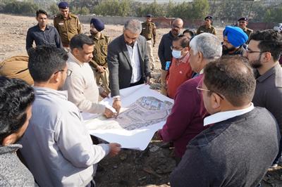 Secretary Local Govt. visits dumping ground to take stock of progress work of waste management & legacy mining