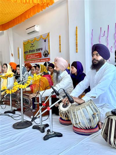 Basant Kirtan Darbar Organised at Sri Guru Granth Sahib World University 