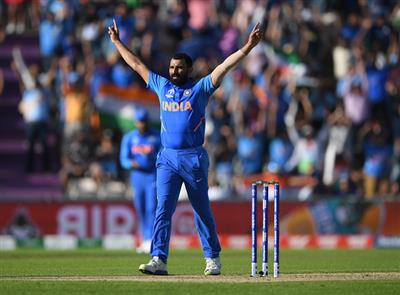 Champions Trophy: Shami becomes fastest Indian bowler to reach 200 ODI wickets