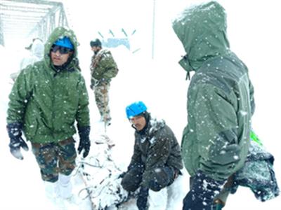 Avalanche hits road construction workers in Uttarakhand's Chamoli, 25 still trapped