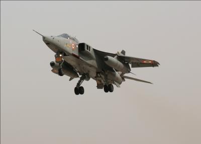 Jaguar fighter aircraft crashes in Panchkula, pilot safe