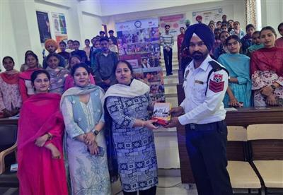 NSS UNIT OF SRI GURU GRANTH SAHIB WORLD UNIVERSITY ORGANISED A ONE DAY SEMINAR ON ROAD SAFETY