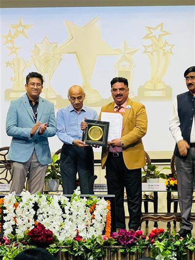 DBU's Vice President Honoured by ISRO-IIRS