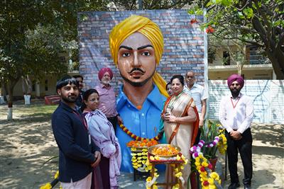 देश भगत यूनिवर्सिटी में भगत सिंह, राजगुरु और सुखदेव के शहीदी दिवस संबंधित कार्यक्रम का आयोजन